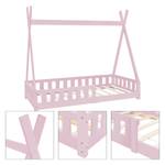 Kinderbett Tipi 80x160cm Rosa Pink - Rosé