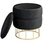 Pouf ELZA Schwarz