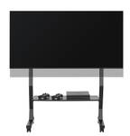 TV-Ständer LUMLDT03-25FLW Schwarz - Metall - 64 x 153 x 40 cm