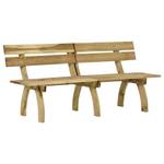 Gartenbank 3013142 Braun - Holzwerkstoff - Holzart/Dekor - 220 x 86 x 60 cm