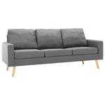 Sofa (2-teilig) 3003194-2 Hellgrau