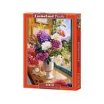 Puzzle Stillleben mit Hortensien Papier - 25 x 5 x 35 cm