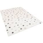 Fellteppich Pearl Kids Sterne Cremeweiß - 80 x 150 cm