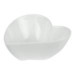 Coupelle Cœur  x6 Blanc - Porcelaine - 1 x 1 x 18 cm