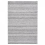 Tapis kilim LOFODI 160x230 tissé argent Argenté - 160 x 230 cm