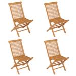 Garten-Essgruppe (5-teilig)  3059581 Braun - Massivholz - Holzart/Dekor - 85 x 76 x 85 cm