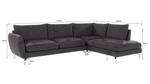 Ecksofa Avanti, 6-Sitzer Grau - Massivholz - Textil - Holz teilmassiv - 277 x 87 x 200 cm