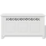 Bancs 242646 Blanc - Bois manufacturé - 32 x 51 x 96 cm