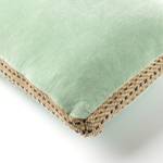 Coussin décoratif Manoe Vert clair