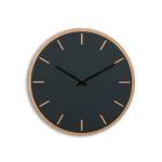 Horloge murale 32541 Gris - Fibres naturelles - 38 x 2 x 38 cm