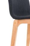 Tabouret de bar Hover Lot de 2 Noir