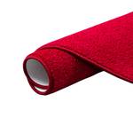 Hochflor Velours Teppich Luna Rund Rot - 160 x 160 cm