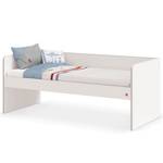 Lit Studio Snow Blanc - Bois manufacturé - 95 x 86 x 207 cm