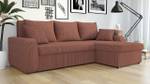 Ecksofa Kris Cord Rosé