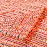 Baumwolle Natur Teppich Cayenne Rot - 90 x 160 cm