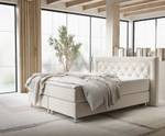 Boxspringbett Lavello Ecru - Breite: 160 cm