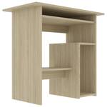 Schreibtisch Braun - Holzwerkstoff - Massivholz - 80 x 74 x 80 cm