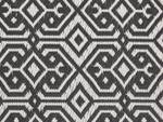 Teppich BARMER Schwarz - Weiß - Textil - 180 x 120 x 120 cm