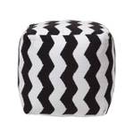 Designer Hocker Pouf Chevron 40 x 40 x 40 cm