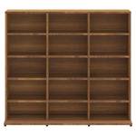 CD-Schrank 3002090 Braun - Eiche Dunkel - 23 x 89 cm