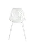 Chaise de cuisine OTA (lot de 4) Blanc