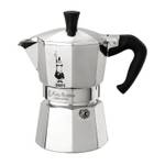 Kaffeemaschine Moka Express Silber - Kunststoff - 2 x 28 x 12 cm