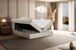 Boxspringbett VILA Beige - Breite: 140 cm - H4