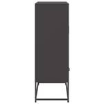 Highboard DE8520 Schwarz - Metall - 39 x 112 x 68 cm