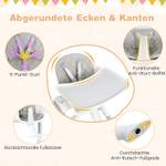 4 in 1 Babystuhl, Babyhochstuhl Grau