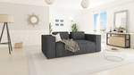 Cord Sofa 2 sitzer Rouen Grau