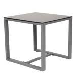 LOIS L Rattan-Sitzgruppe Grau - Kunststoff - Polyrattan - 40 x 76 x 54 cm