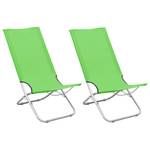 Chaise de plage (lot de 2) 3005001 Vert