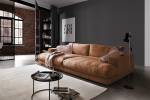 KAWOLA Big Sofa MADELINE Cord Braun - Tiefe: 170 cm