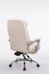 Chaise de bureau XL Troy Blanc crème