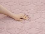 Tapis à poil long THATTA Rose foncé - 80 x 150 cm