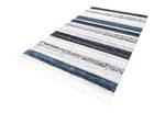 Tapis épais Frauenfeld Linea Bleu - 80 x 305 cm