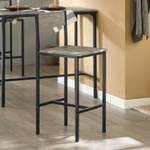 Table + 4 x Tabourets de Bar OGT14-N Bois