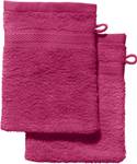 Waschhandschuh 2er-Pack 166390 Neonpink