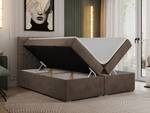 Boxspringbett PERA Breite: 120 cm - H3 - Textil