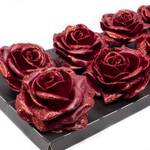 10er-Set Wachsrose - Red Diamond Bord