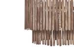 Lampe suspension KAVERI Marron - Bois massif - 60 x 146 x 60 cm