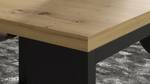 Table basse NUKA DUO 60x60x47 Beige - Noir - Bois manufacturé - Matière plastique - 60 x 40 x 60 cm