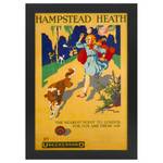 Bilderrahmen Poster 1915 Hampstead Heath Schwarz