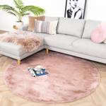 Hochflor Teppich R Comfy Pink - 120 x 120 cm