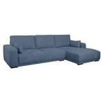 3-Sitzer Ecksofa California Blau - Ecke davorstehend rechts