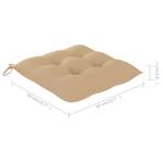 Gartenstuhl (8er Set) 3009169-5 Beige