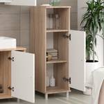 Mobilier de salle de bains Fynn Marron clair - Blanc