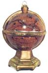 Antiker Globus 11cm Glasornament Glas - 8 x 11 x 8 cm