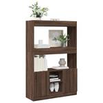 Highboard DE4512 Braun - Holzwerkstoff - 33 x 140 x 92 cm