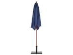 Parasol droit FLAMENCO Bleu - Bleu marine - Chêne foncé